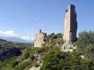 Ruines du château de Tautavel