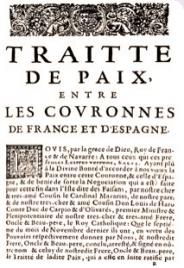 Infâme traité des Pyrénées