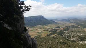 Vue de la vallée de Vingrau