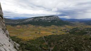 Vue de la vallée de Vingrau