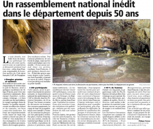 Article dans l'Indépendant